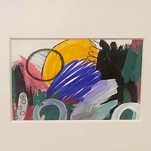 Original abstract painting - Picture 2 of 2